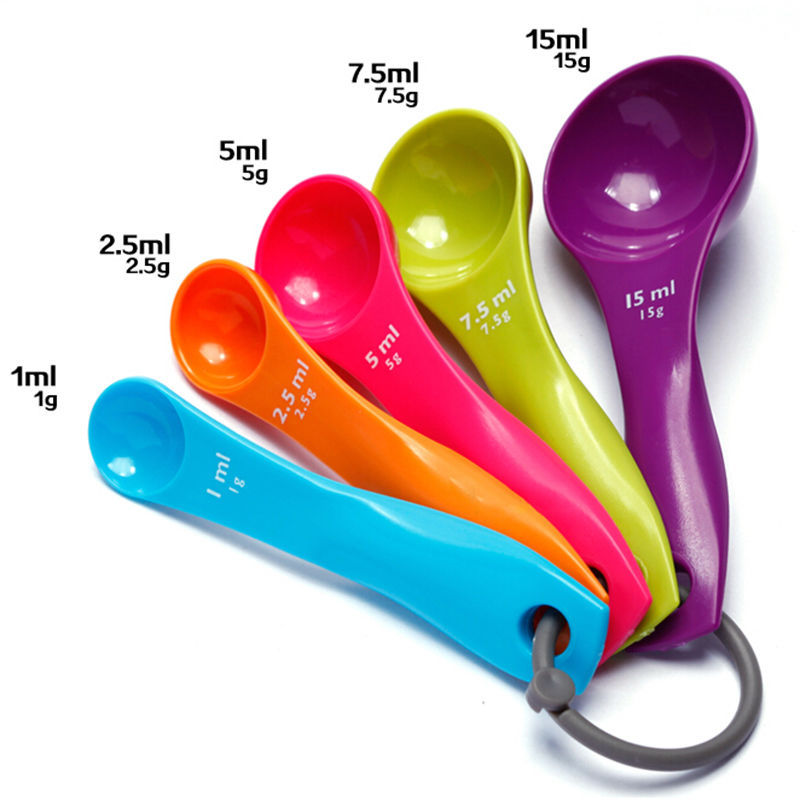 Home Cooking Utensil Set - 5Pcs Salz Öl Löffel Schöne Küche