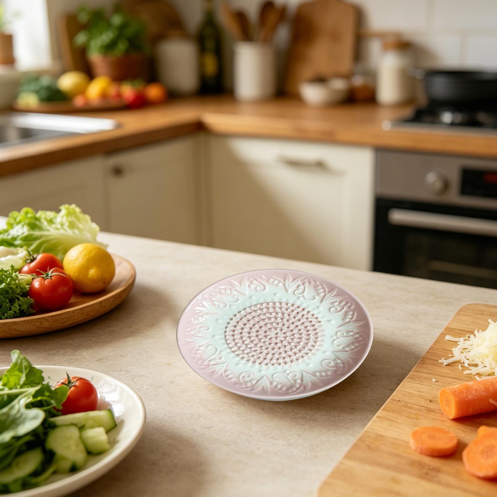 Keramik-Knoblauchreibeplatte m – Home Cooking Meal Bewertung und Preis