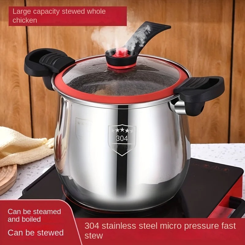 Schnellkochtopf aus Edelstahl  – Home Cooking Fast Foods Bewertung und Preis