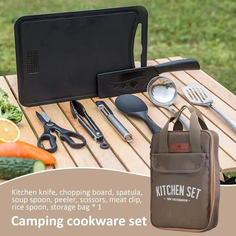 8-teiliges Camping-Kochgeschir – Home Cooking Utensil Set Bewertung und Preis