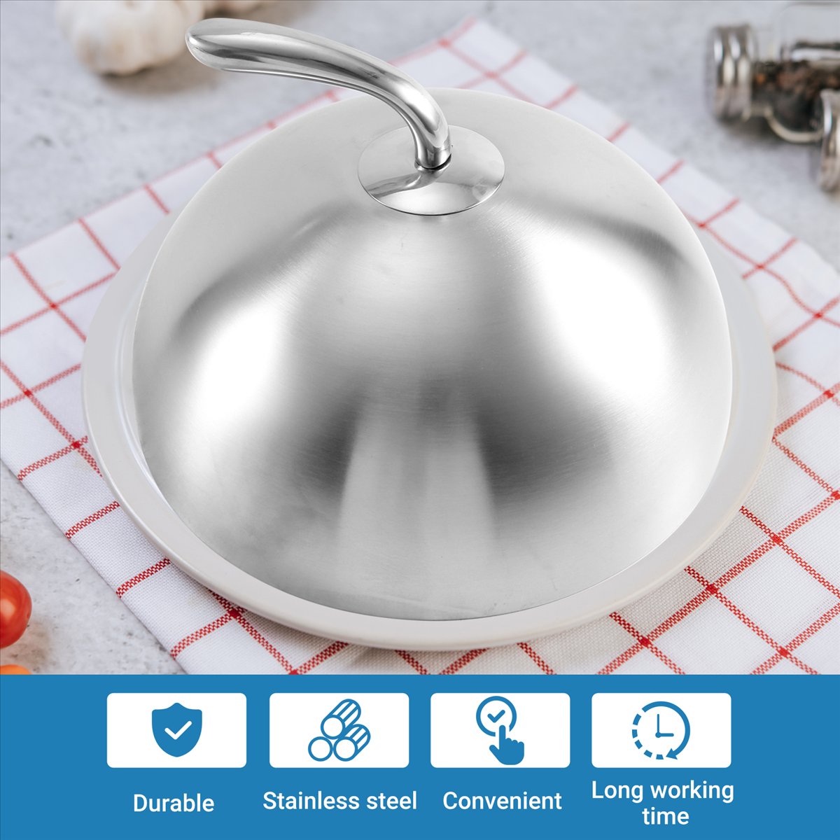 1 Stück 24cm Edelstahl Steakab – Home Cooking Meal Bewertung und Preis