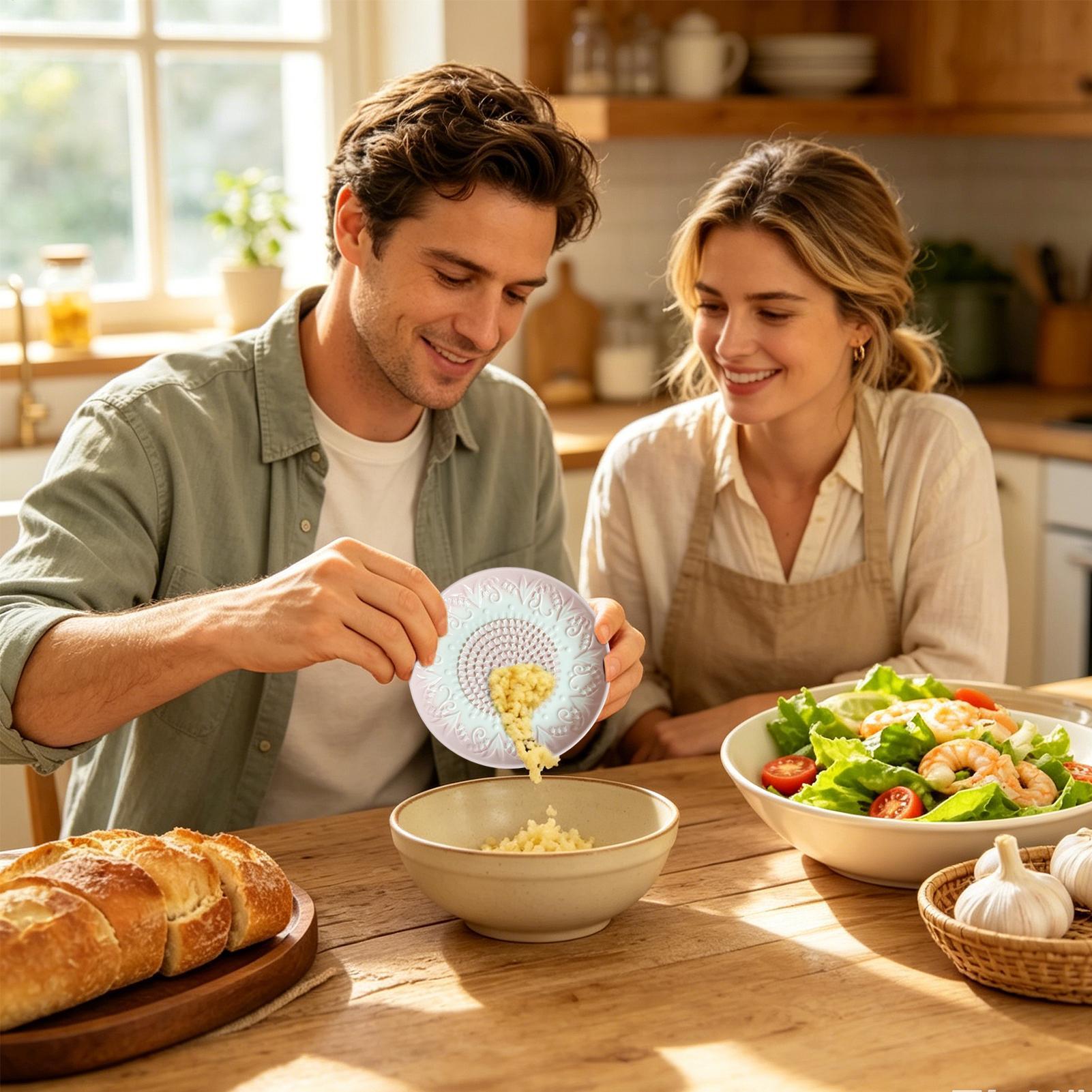 Knoblauchreibeplatte, geprägte – Home Cooking Meal Bewertung und Preis