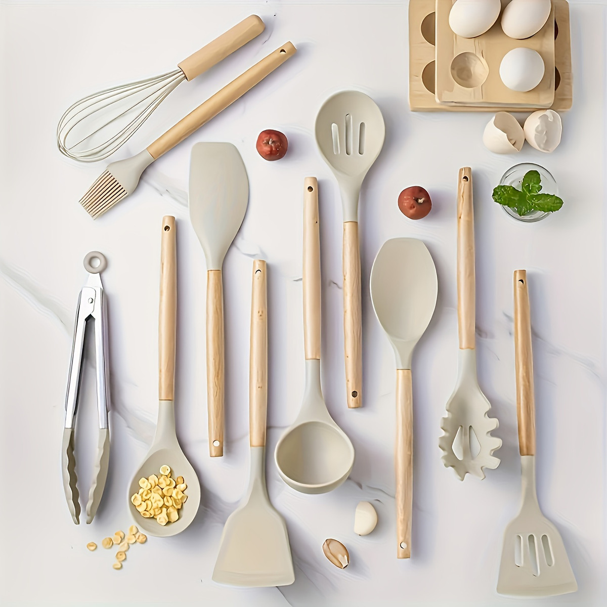 12-teiliges, antihaftbeschicht – Home Cooking Utensil Set Bewertung und Preis