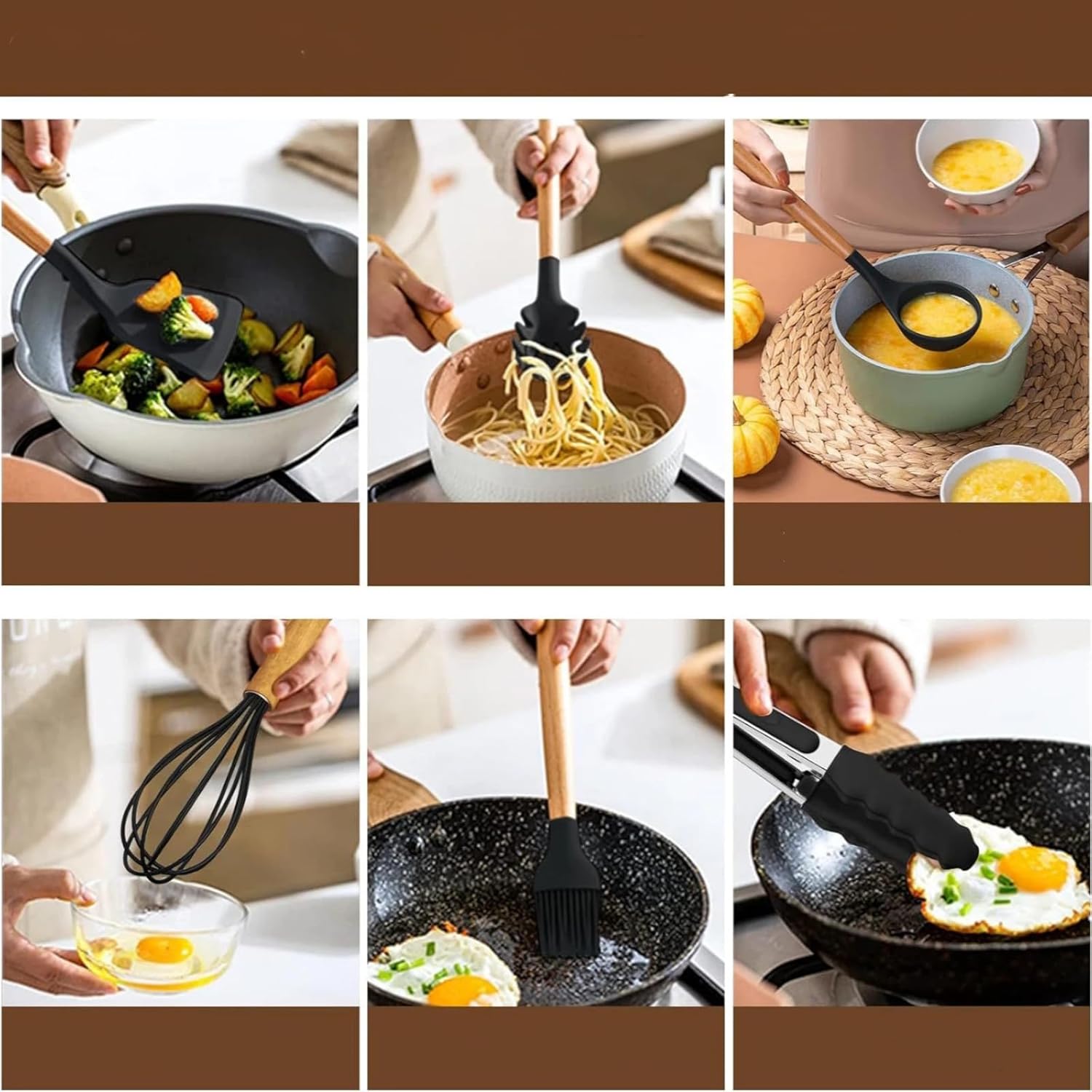 12-teiliges, antihaftbeschicht – Home Cooking Utensil Set Bewertung und Preis
