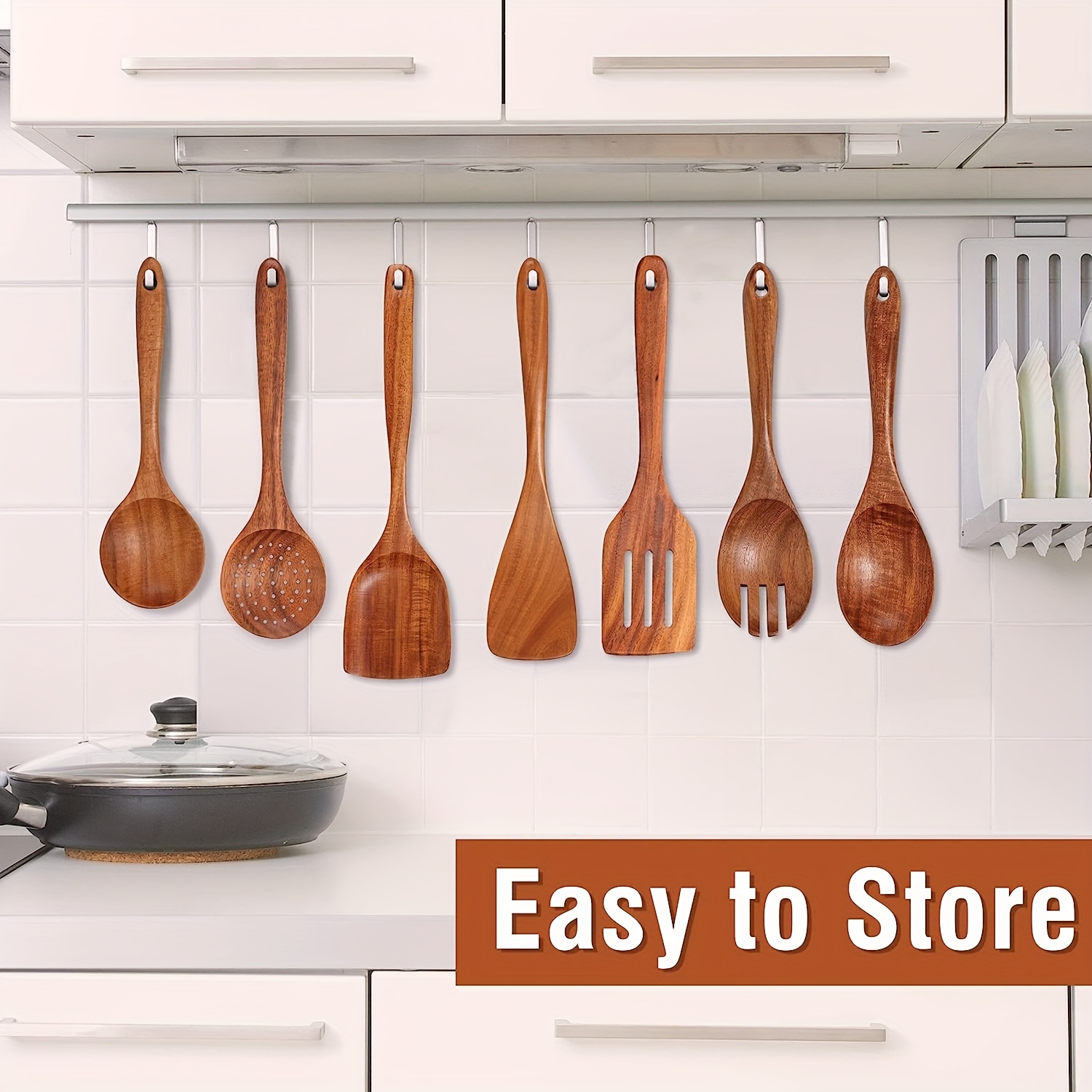 Küchenutensilien-Set aus natür – Home Cooking Utensil Set Bewertung und Preis