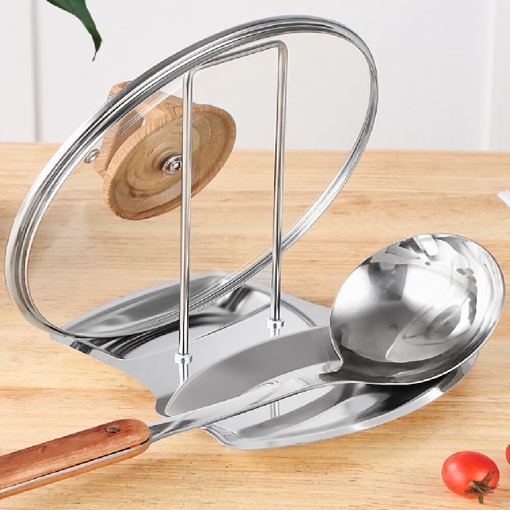 Edelstahl-Topfdeckelhalter Küc – Home Cooking Delivery Bewertung und Preis