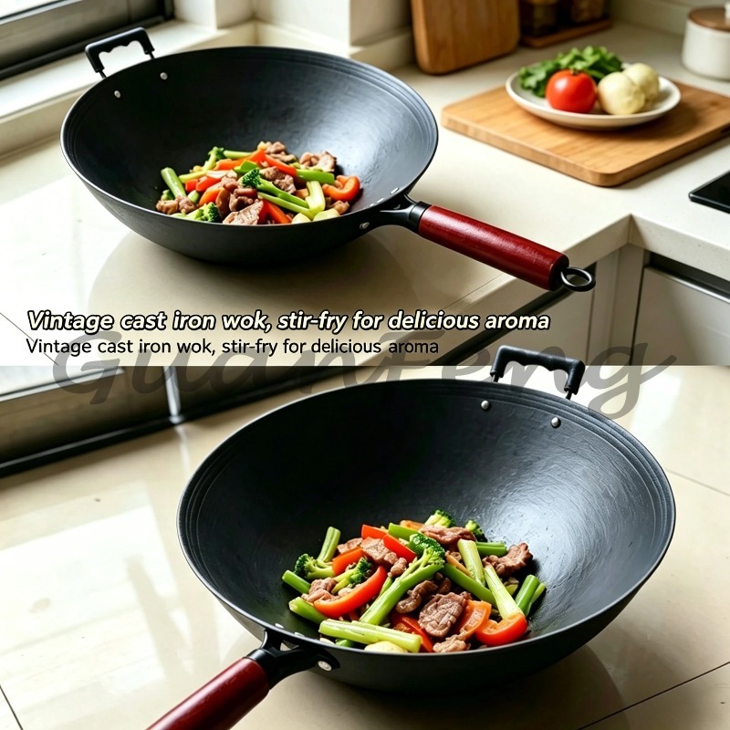 Handgeschmiedete Eisenpfannen, – Home Cooking In Chinese Bewertung und Preis