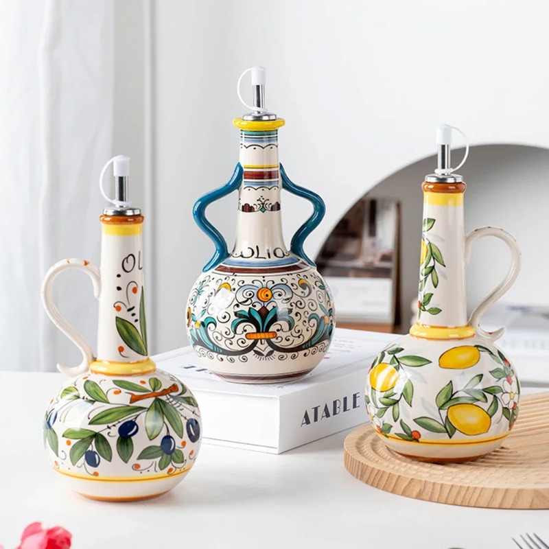 Keramik-Ölflasche Sojasoßenfla – Home Cooking Delivery Bewertung und Preis